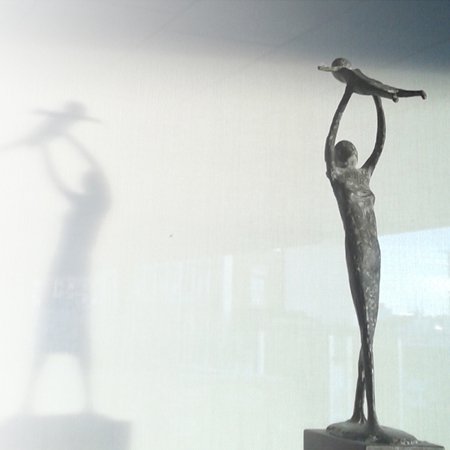 scultura bronzetto
