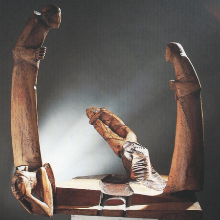 scultura Eloisa amava Abelardo