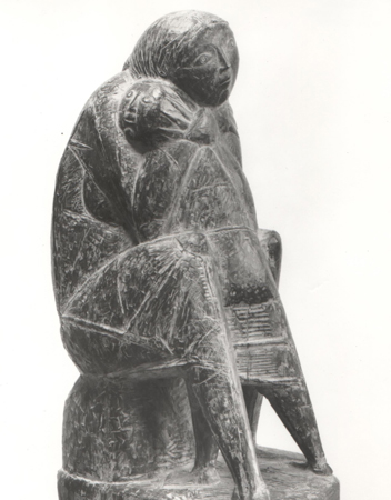 scultura Maternità