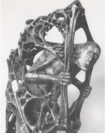 scultura Voglia di uscirne